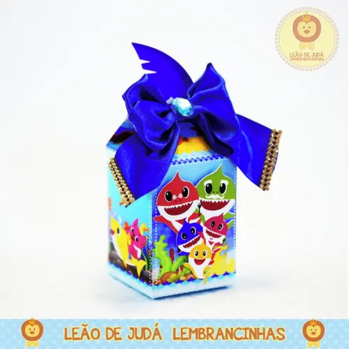 Caixa Milk Com aplique Baby Shark