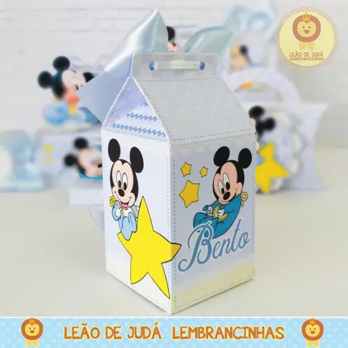 Caixa Milk Com aplique Baby Disney