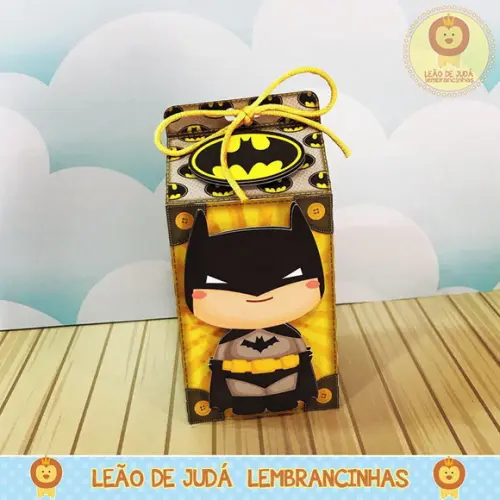 Caixa Milk Com aplique Bataman