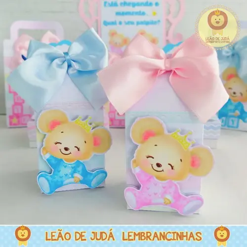 Caixa Milk Com aplique Chá de Bebe