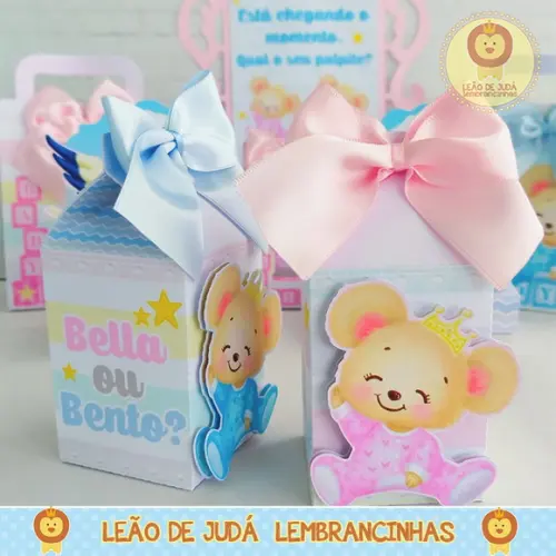 Caixa Milk Com aplique Chá de Bebe