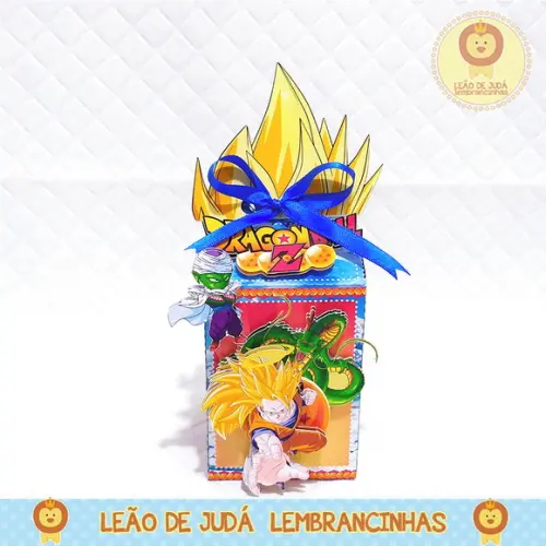 Caixa Milk Com aplique Dragon Ball