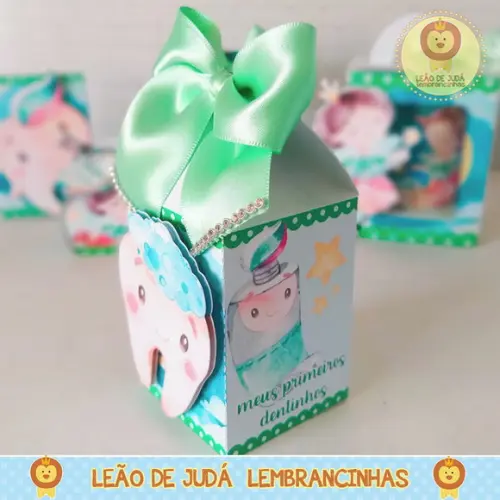 Caixa Milk com Aplique Fada do Dente