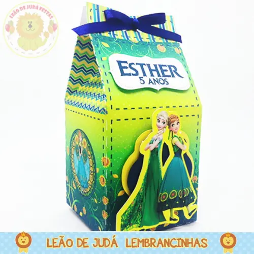 Caixa Milk Com aplique Frozen