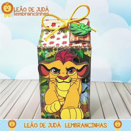 Caixa Milk Com aplique GUARDA DO LEÃO
