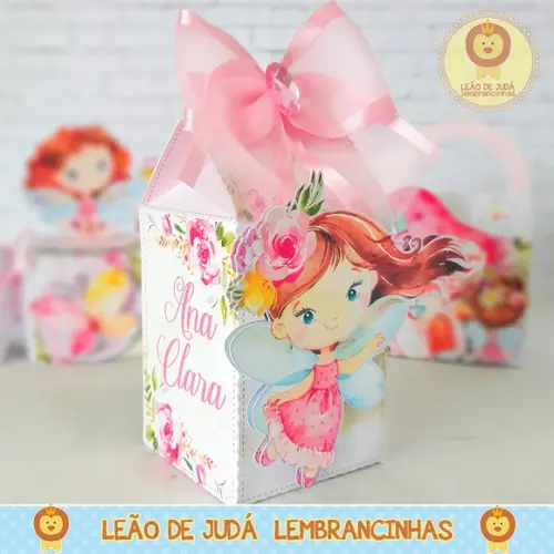 Caixa Milk com Aplique Joaninha
