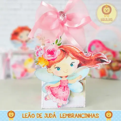 Caixa Milk com Aplique Joaninha