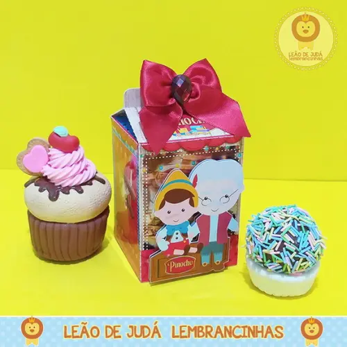 Caixa Milk Com Aplique Pinóquio