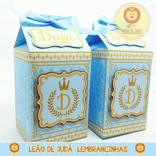 Caixa Milk Com aplique Reinado