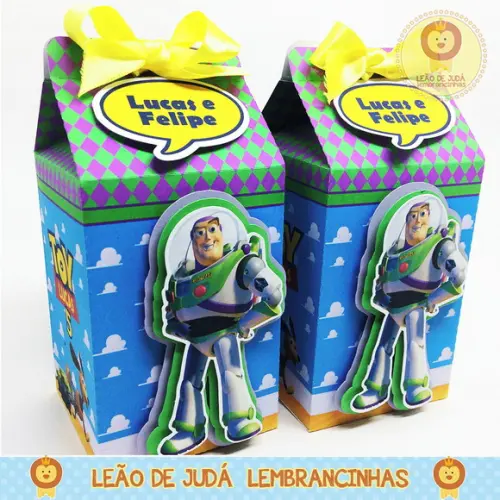 Caixa Milk Com aplique toy story modelo 2