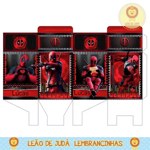 Caixa Milk Deadpool