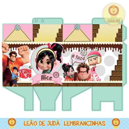 Caixa milk detona ralph
