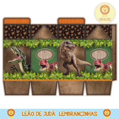 Caixa milk dinossauro