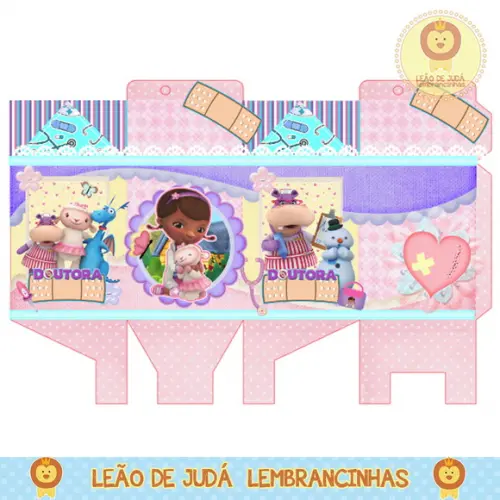 Caixa milk doutora brinquedos