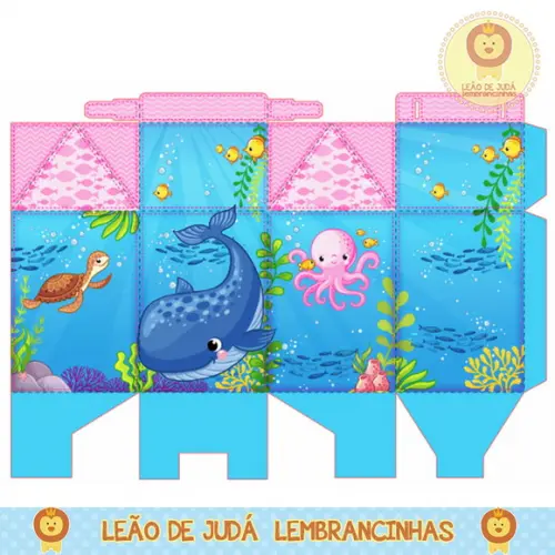 Caixa milk fundo do mar