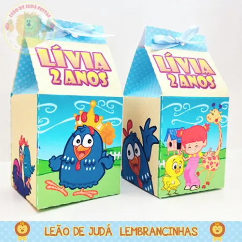 Caixa milk Galinha Pintadinha