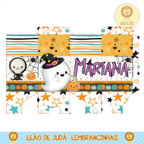 Caixa milk halloween