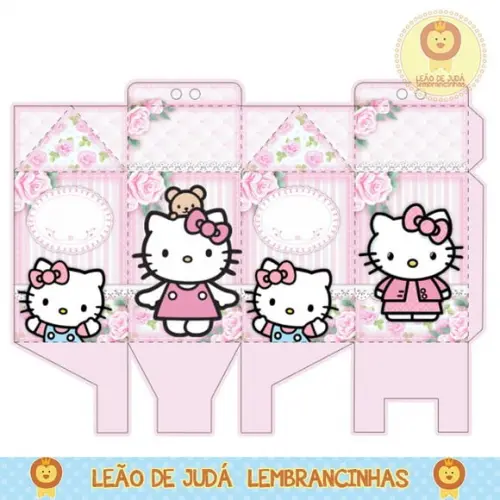 Caixa milk hello kitty