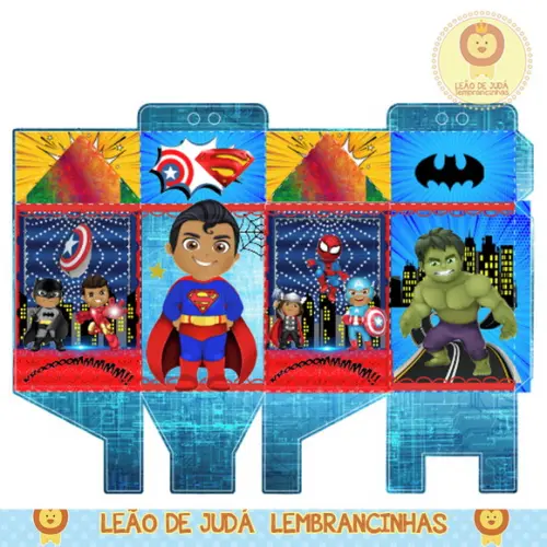Caixa milk herois cute