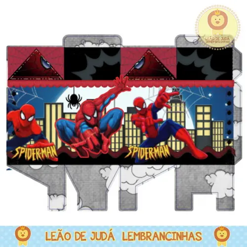 Caixa milk homem aranha