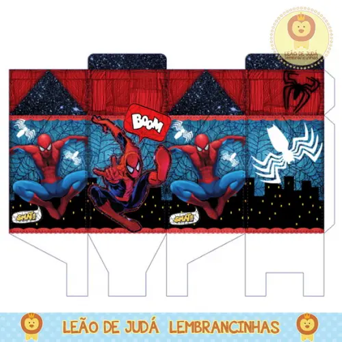 Caixa milk homem aranha