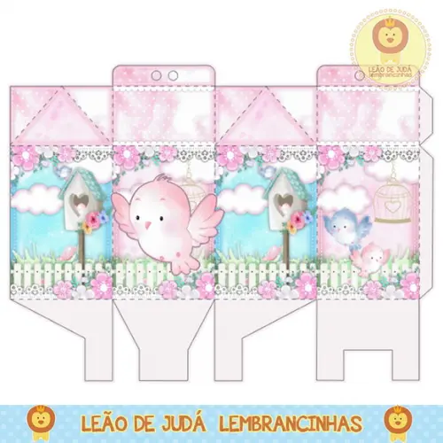 Caixa milk jardim