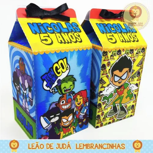 Caixa milk Jovens Titãs