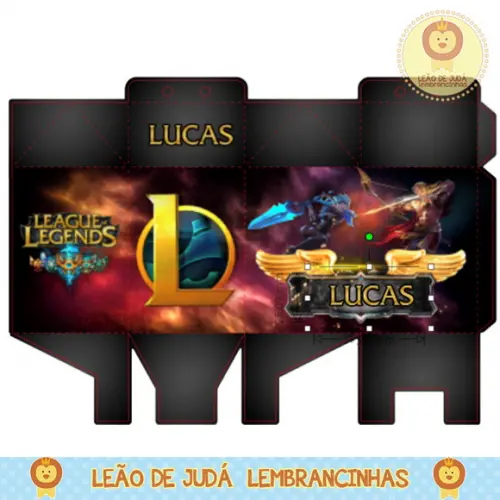 Caixa milk lol league of legends