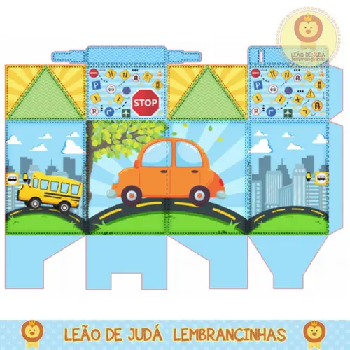 Caixa Milk Meio de Transporte