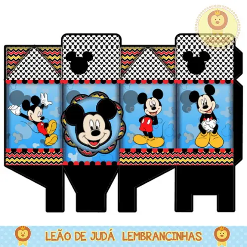 Caixa milk mickey