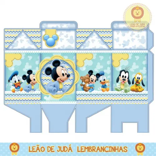 Caixa milk mickey