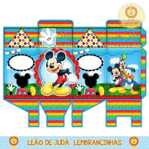 Caixa milk mickey