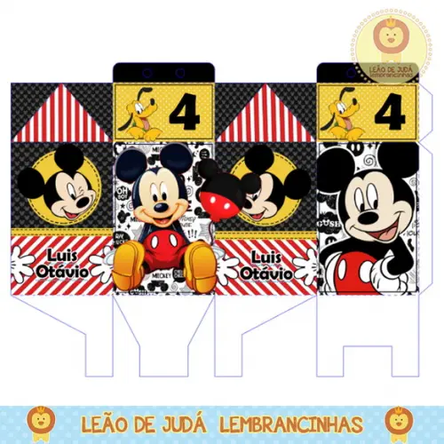 Caixa milk mickey