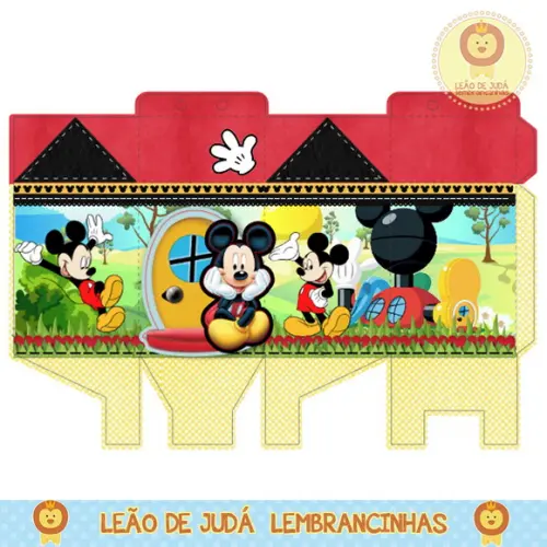 Caixa milk mickey
