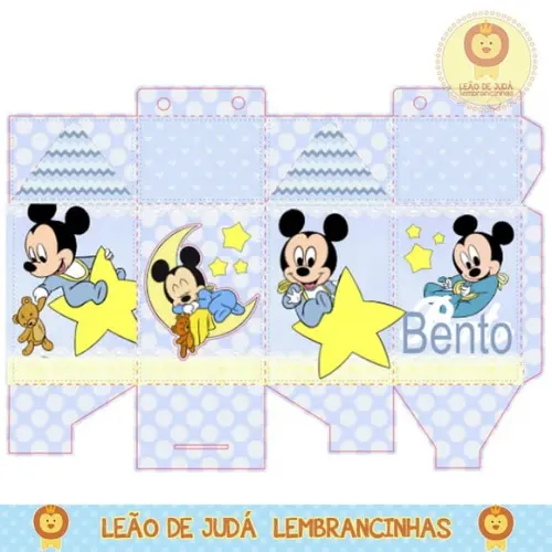 Caixa milk mickey baby