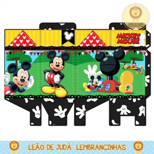 Caixa milk mickey