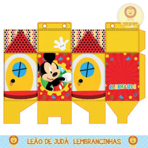 Caixa milk mickey