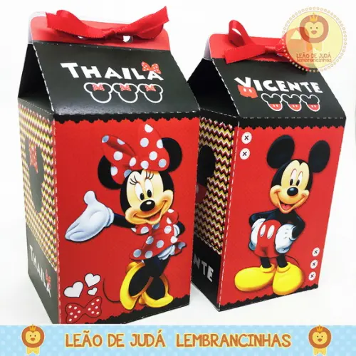 Caixa milk mickey modelo 4