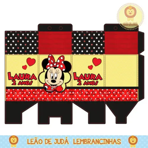 Caixa milk minnie