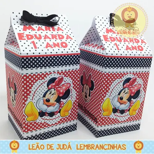 Caixa milk Minnie modelo 3