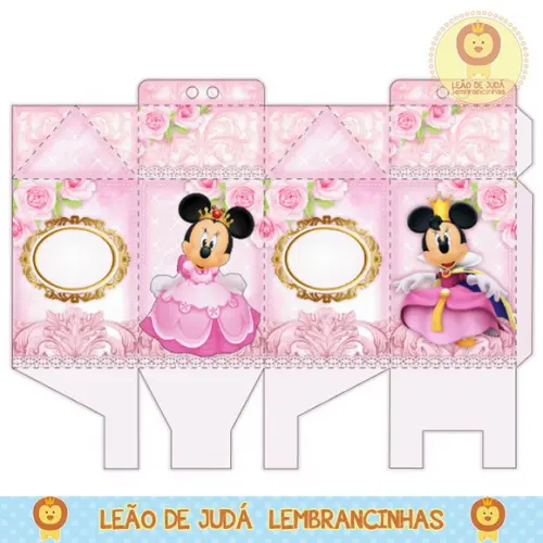 Caixa milk minnie realeza