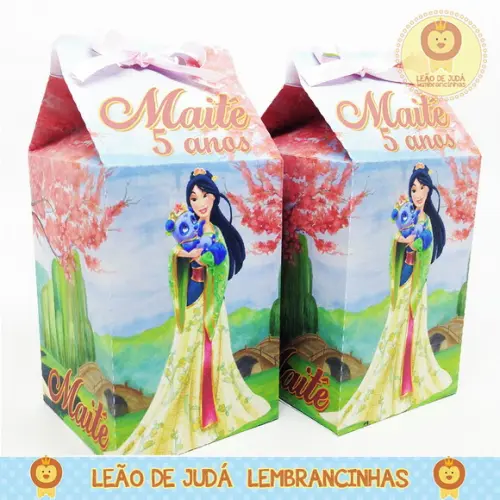 Caixa milk Mulan