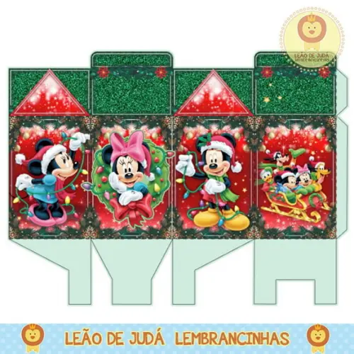 Caixa milk natal mickey