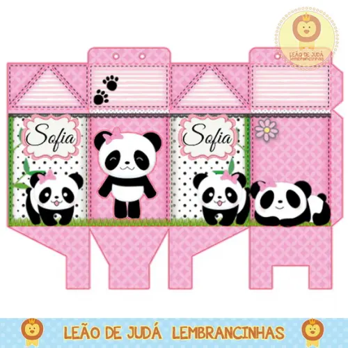 Caixa milk panda