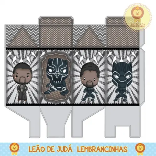 Caixa milk pantera negra