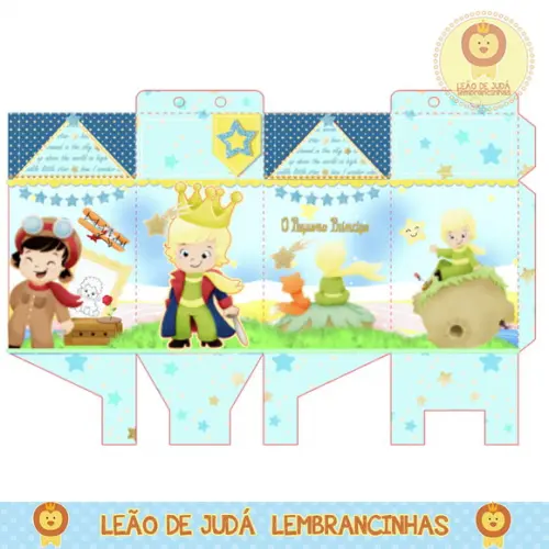 Caixa milk pequeno principe