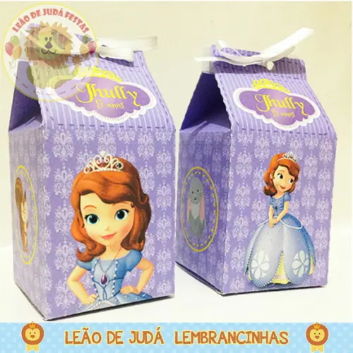 Caixa Milk Princesinha Sofia