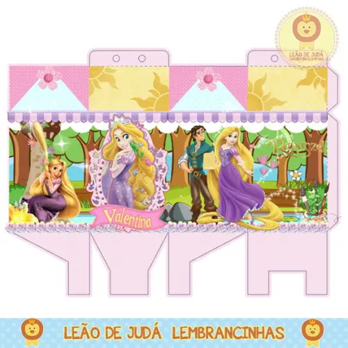 Caixa milk rapunzel