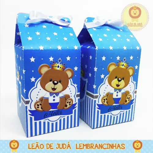 Caixa milk reinado do urso