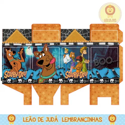 Caixa milk scooby doo